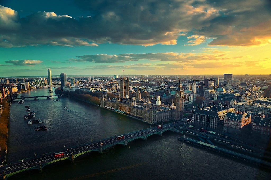 River Thames at sunset